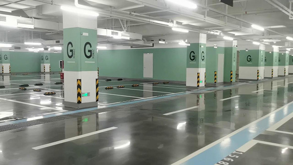 金刚砂固化地坪成品效...